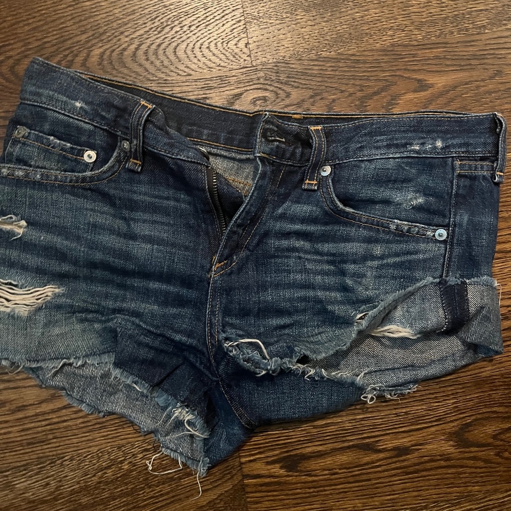 Rag and Bone jean shorts / size 26